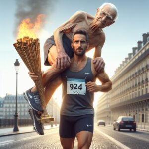 flamme olympique, Jeux Olympiques, Paris 2024, porteur, fin de vie, vieillesse, Charles Coste