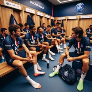 PSG, Ligue 1, football, Marquinhos, blessure, entraînement, vestiaire, douche www.lequipeb.fr