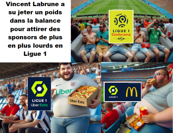 Ligue 1, Uber Eats, Mcdonald, Conforama, Football, sponsor, LFP, Vincent Labrune, naming, contrat www.lequipeb.fr