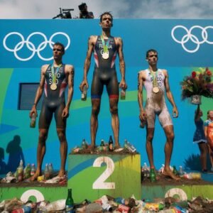 léo bergère en bronze sur le triathlon www.lequipeB.fr