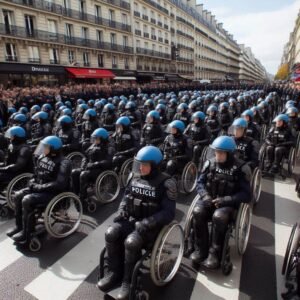 sécurité pendant les jeux paralympiques www.lequipeB.fr