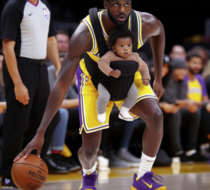 le bron james et son fils NBA www.lequipeB.fr