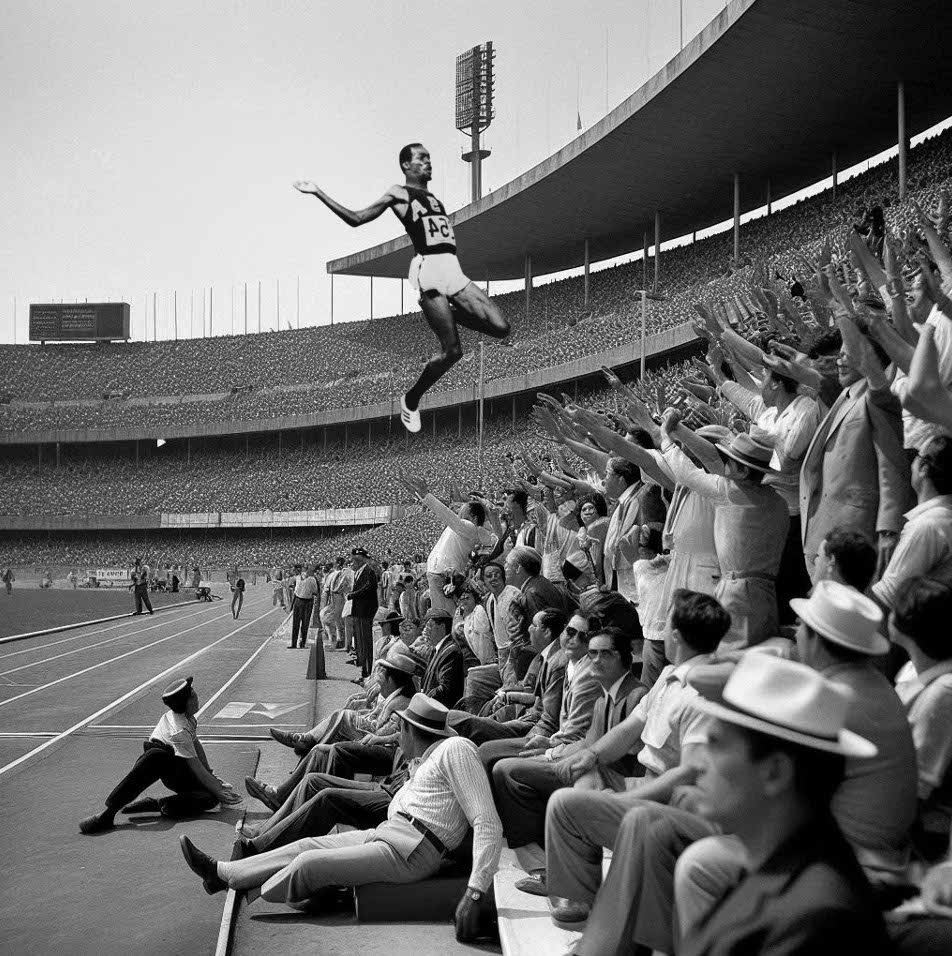 18 Octobre 1968 Bob Beamon Pulv rise Le Record Du Saut En Longueur 18 Octobre 1968 Bob Beamon Pulv rise Le Record Du Saut En Longueur