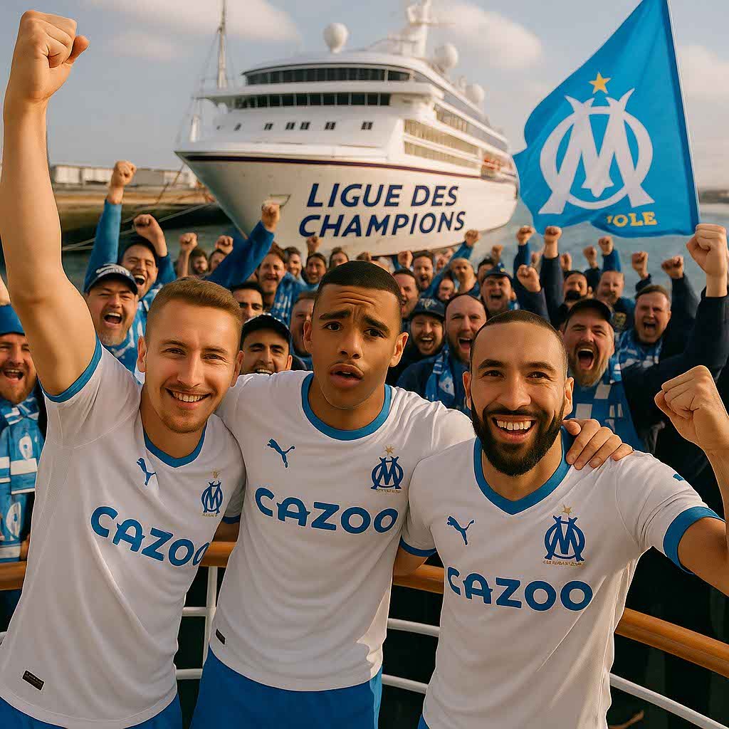 L'OM en ligue des champions www.lequipeB.fr