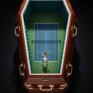 dernier match de Caroline Garcia avant la retraite www.lequipeB.fr